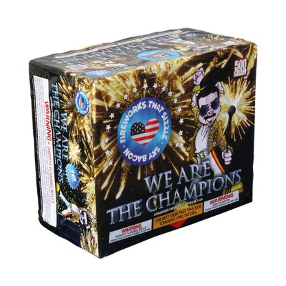 We are the Champions 16-Shot XL Aerial Cake