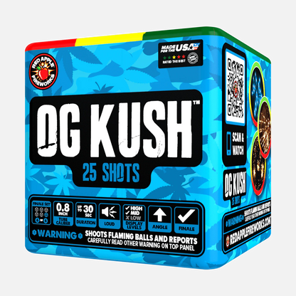 OG Kush 150-Shot Standard Aerial Finale Set
