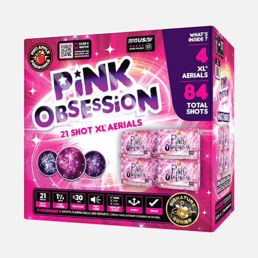 Pink Obsession 21 Tiros XL® Aéreos