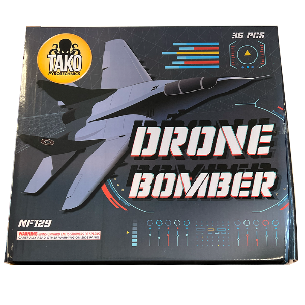 Drone Bomber Flying Novelty (2-Pack)