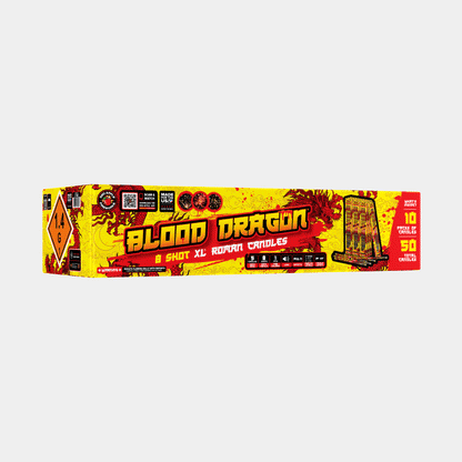 Blood Dragon 8-Shot XL Roman Candle