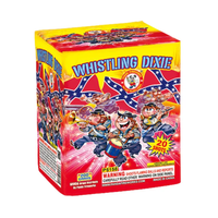 Whistling Dixie Torta Aérea Estándar de 20 Disparos | Paquete de Caja™ 16/1