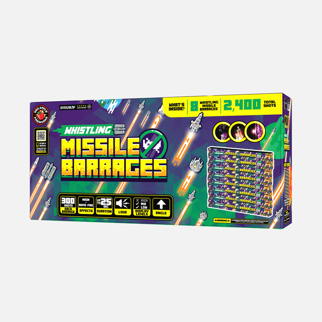 Bombardeo de Misiles de Efecto Especial de 300 Disparos™