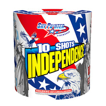 Independence 10-Shot Standard Aerial Cake
