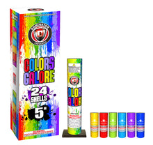 Colors Galore 24-Shot 5 in Canister Shells