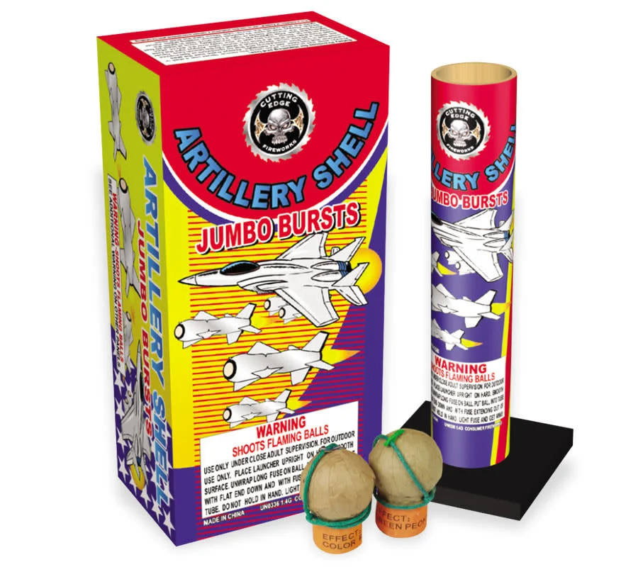 Artillery Shell w/ Silver Tail 6-Shot Ball Shells