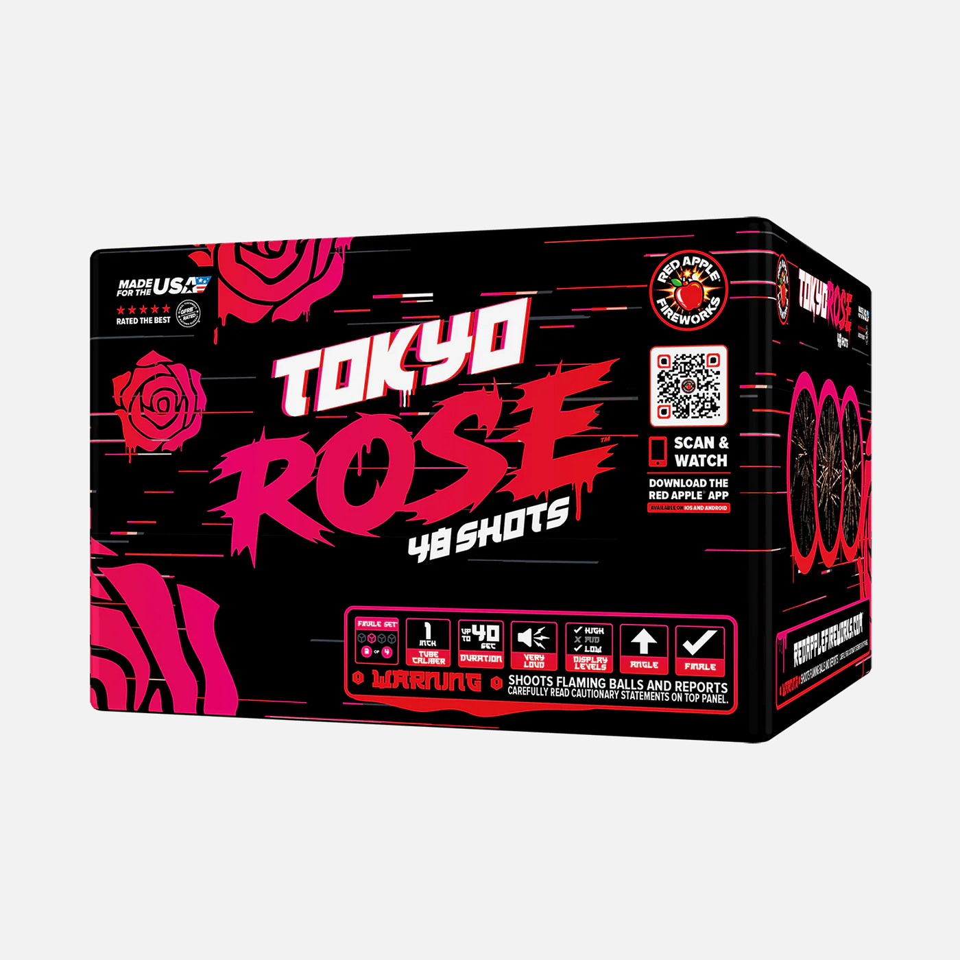 Tokyo Rose 192-Shot XL Aerial Finale Set