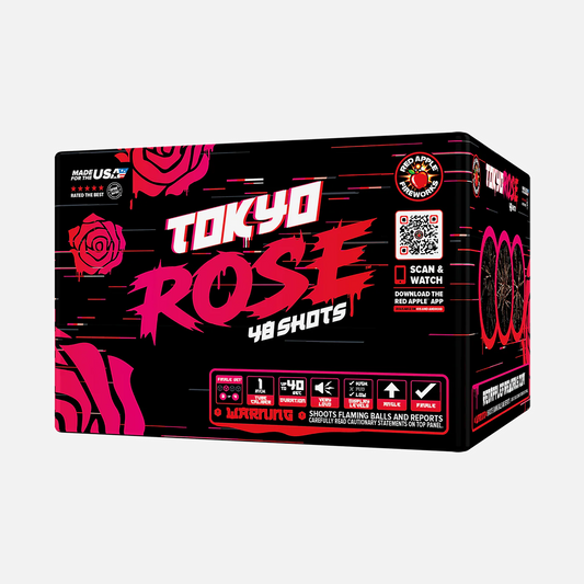 Tokyo Rose™ 192 Disparos XL® Set de fuegos artificiales®