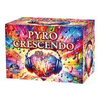 Pyro Crescendo 474-Shot XL Aerial Cake