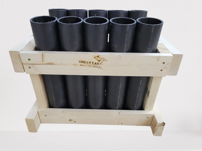 Great Lakes Mortar Racks™ 3 in. 10-Shot 1.3G Display Fan Rack