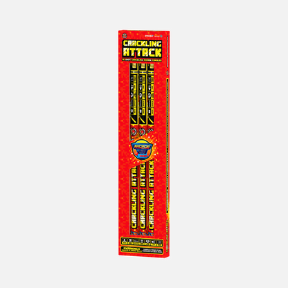 Velas romanas Crackling Attack™ de 10 disparos