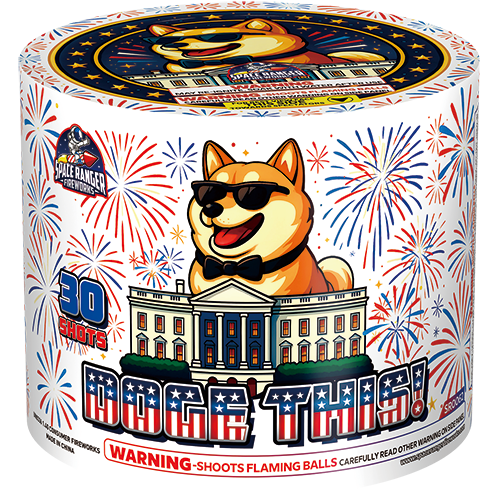 Doge This! 30-Shot Standard Aerial Cake