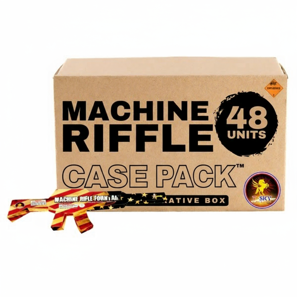 Fuente portátil de fusil ametrallador | Caja de embalaje™ 48/1