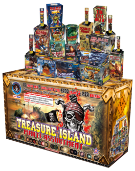 Treasure Island Case Firework Assortment