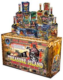 Treasure Island Case Firework Assortment