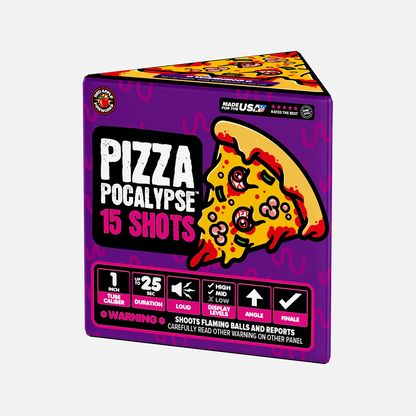 Pizza-Pocalypse™ 90 Disparos Estándar de Sets de Finales Aéreos®
