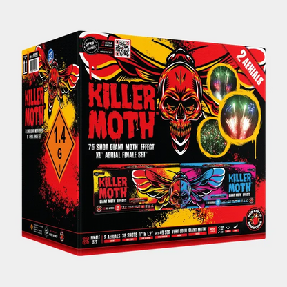 Set de Final Aéreo Killer Moth™ de 76 Disparos XL®