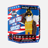 ¡Gracias por su servicio!™ Juego de fuegos artificiales de gran final aéreo de 72 disparos®