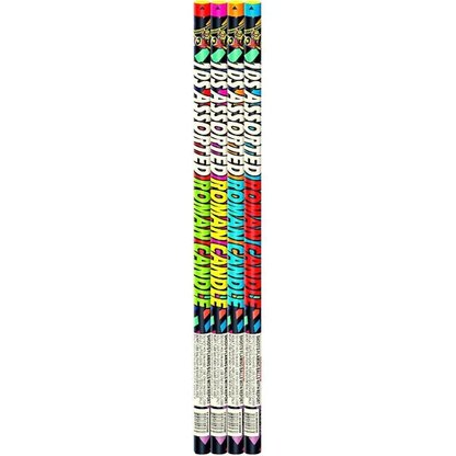 10-Shot Assorted Standard Roman Candle (4-Pack) | Case Pack™ 36/1