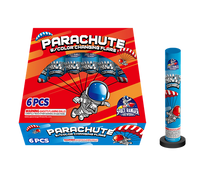 Parachute with Color Changing Flare (6-Pack)