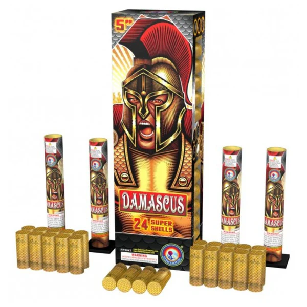 Damascus 24-Shot 5 in. Canister Shells