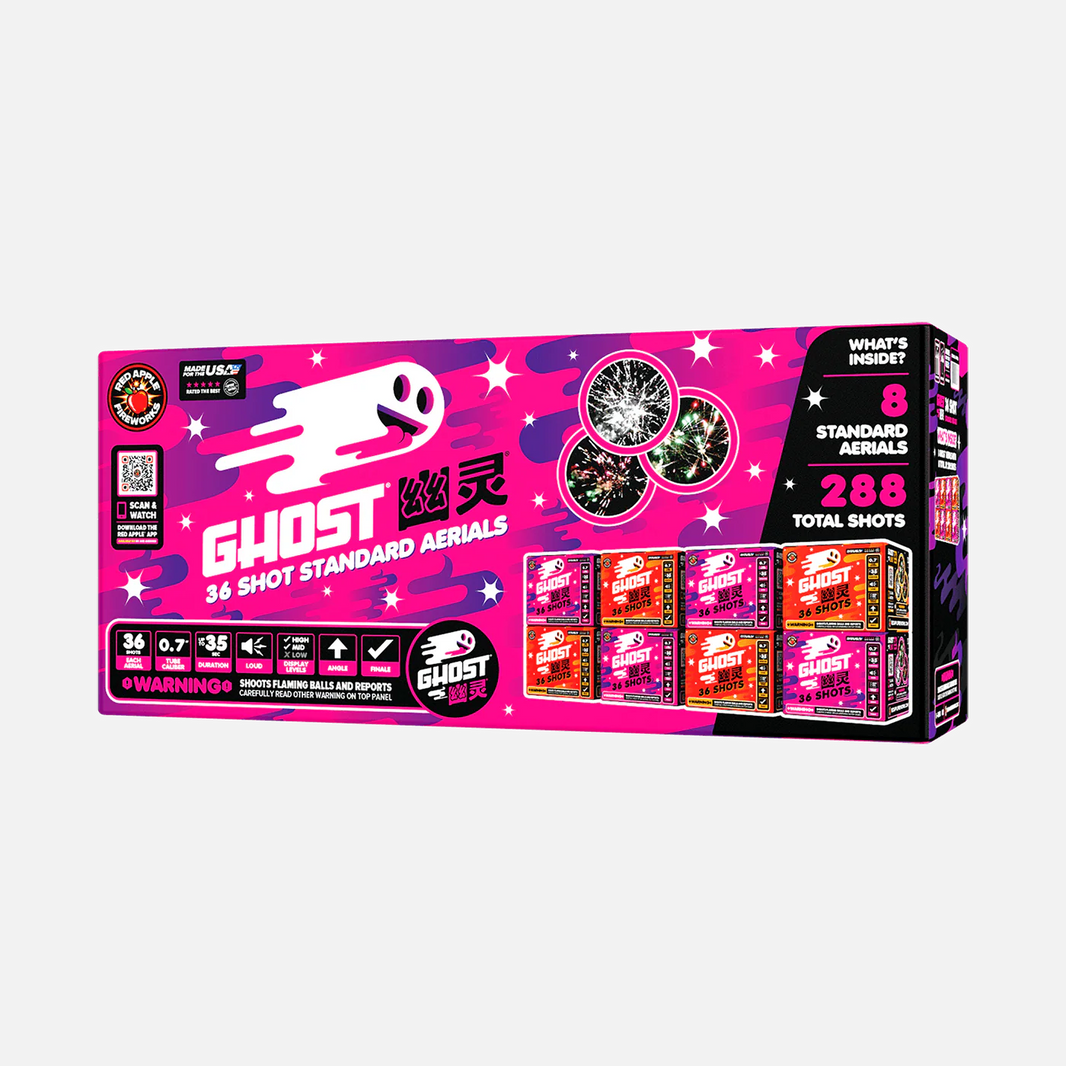 Ghost® 36 tiros estándar de fuegos artificiales