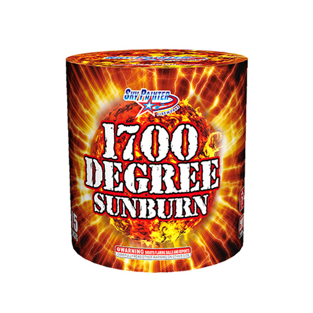 1700 Degree SunBurn 15-Shot Standard Aerial Cake