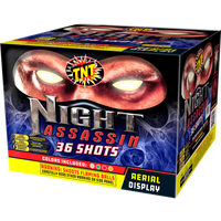 Tarta aérea Night Assassin de 36 disparos XL