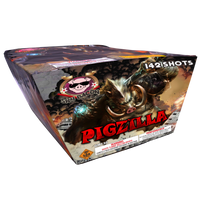 Pigzilla 142-Shot XL Aerial Cake
