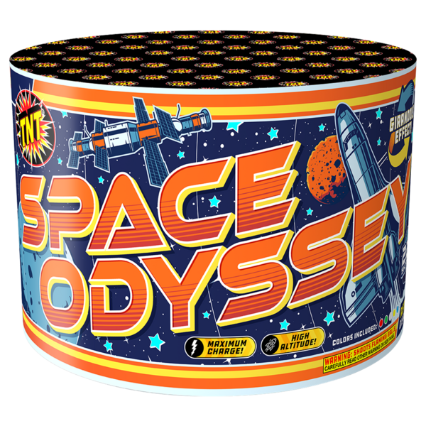 Space Odyssey 22-Shot XL Aerial Cake