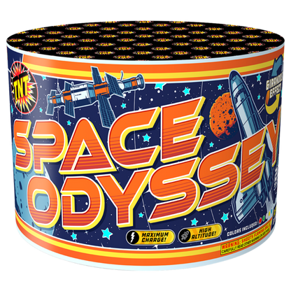 Space Odyssey 22-Shot XL Aerial Cake