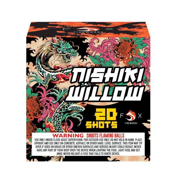 Nishiki Willow 20-Shot Standard Aerial Cake