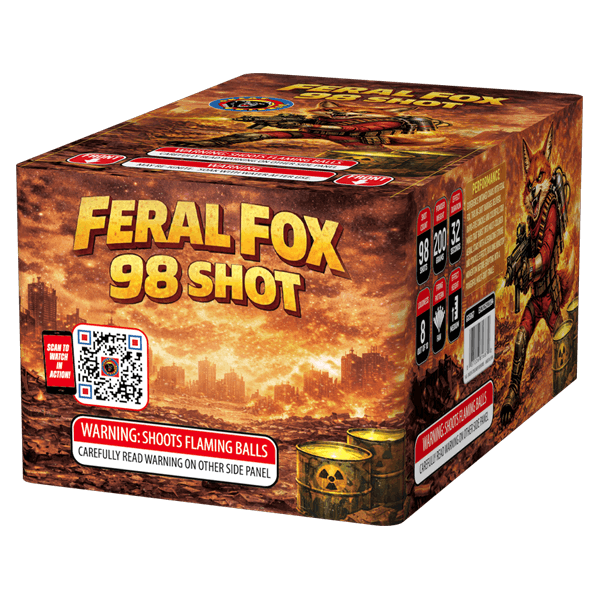 Torta Aérea Estándar Feral Fox de 98 Tiros
