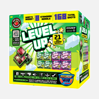 Level Up™ 21 disparos - Fuegos artificiales aéreos estándar