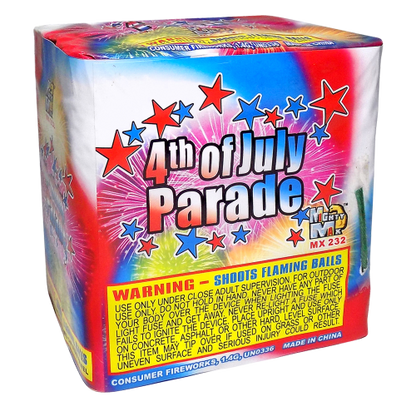 4th of July Parade 20-Shot Standard Aerial Cake