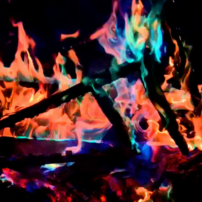 Polvo para hogueras que cambia de color Neon Fire™