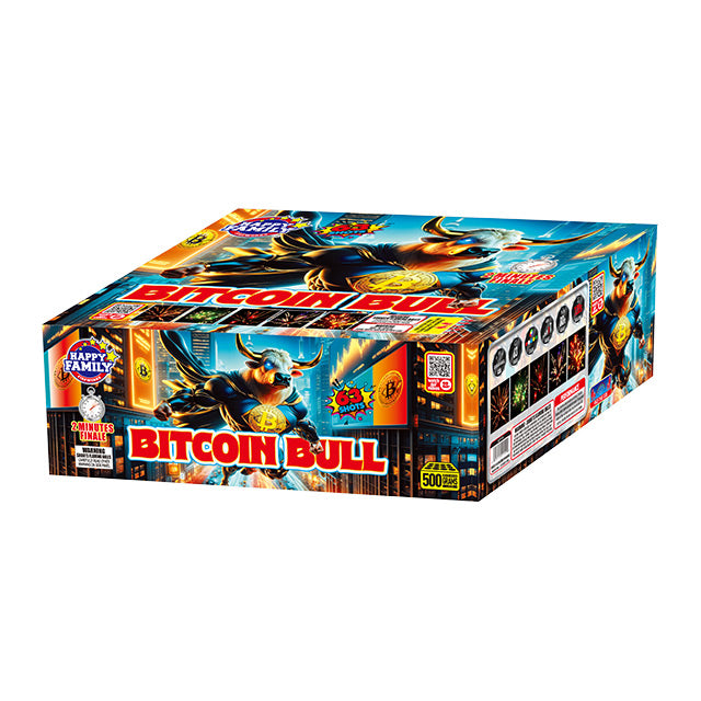 Bitcoin Bull 63-Shot XL Aerial Cake