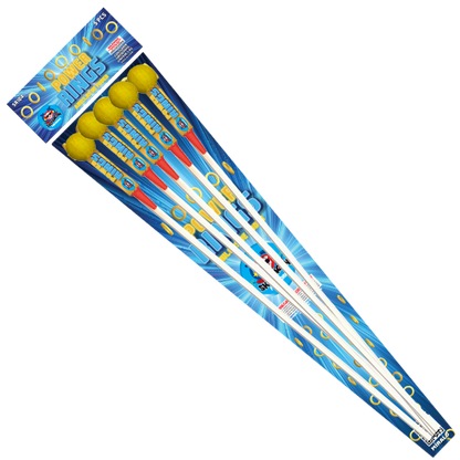 Power Rings Bottle Rockets (5-Count)