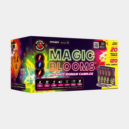 Magic Blooms™ Velas Romanas de 10 Tiros