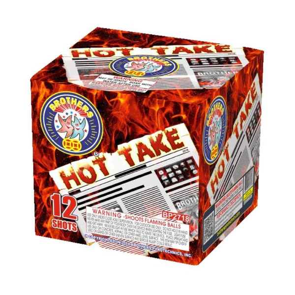 Hot Shot 8-Shot Standard Aerial Cake