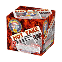Torta aérea estándar Hot Shot de 8 disparos | Paquete de caja™ 8/1