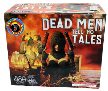 Dead Man Tells No Tales Pastel Aéreo XL de 480 Disparos