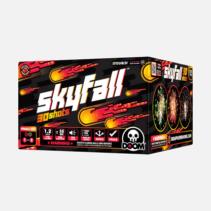 Skyfall™ Conjunto de final aéreo XL® de 60 disparos®