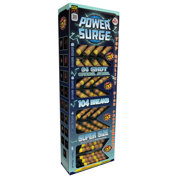 Surtido de Carcasas de 34 Tiros Power Surge
