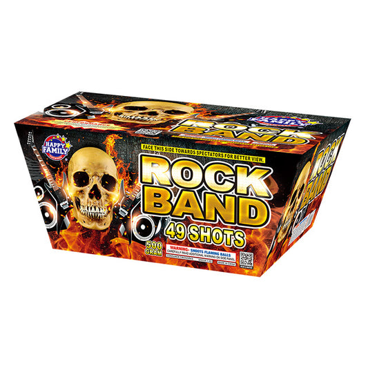 Rock Band 49-Shot XL Aerial Cake