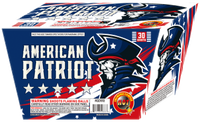Tarta aérea grande American Patriot de 30 disparos