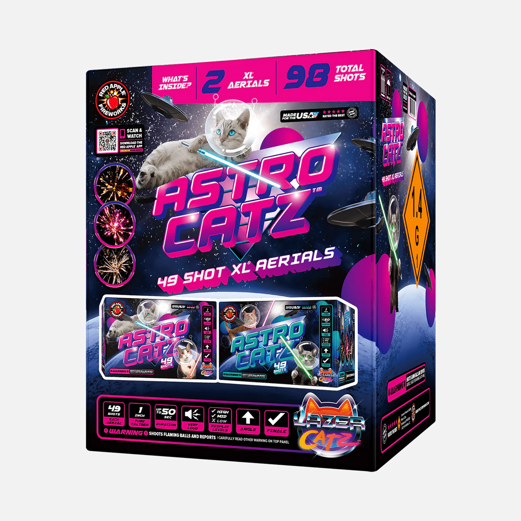 Astro Catz™ 49 Disparos XL® Aéreos