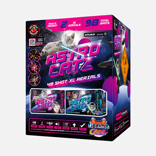 Astro Catz™ 49 Disparos XL® Aéreos
