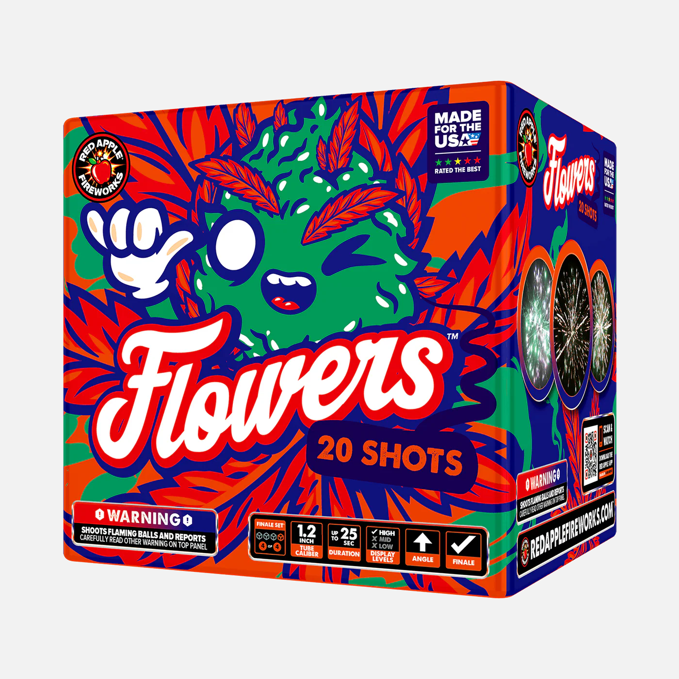 Flowers 80-Shot XL Aerial Finale Set