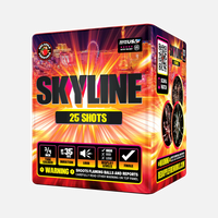 Skyline® 25 disparos, efectos aéreos estándar